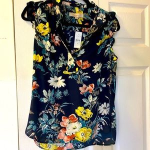 Loft flutter top - NWT